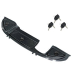 For Club Car Precedent 2008.5+ Carbon Fiber Dash With Locking Doors Golf Cart