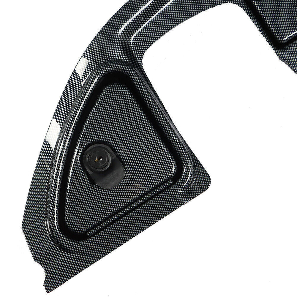 For Club Car Precedent 2008.5+ Carbon Fiber Dash With Locking Doors Golf Cart