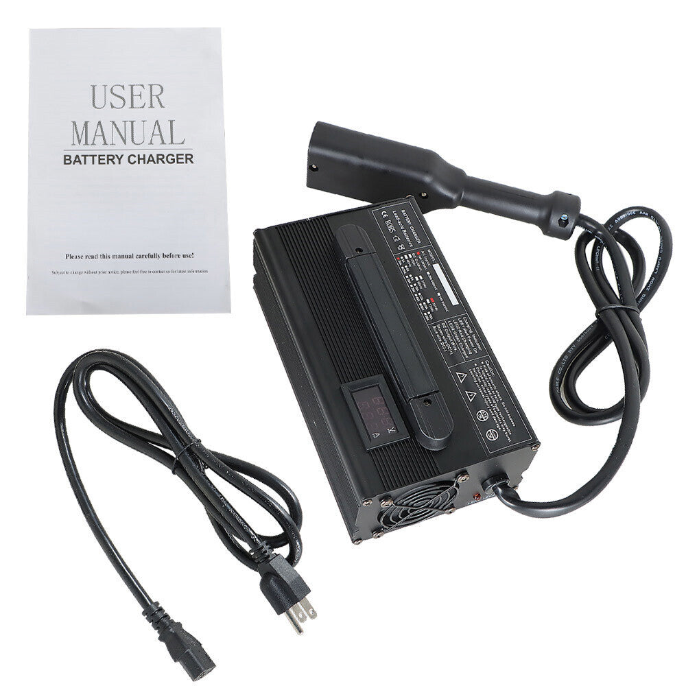 Powerwise Style D-Plug 36V 20A Battery Charger For EZGO TXT Golf Cart 1996-Up