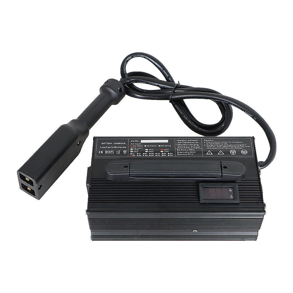 Powerwise Style D-Plug 36V 20A Battery Charger For EZGO TXT Golf Cart 1996-Up