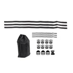 11ft 12ft 13ft 420D Boat Cover V-Hull Runabouts Waterproof Heavy Duty Black