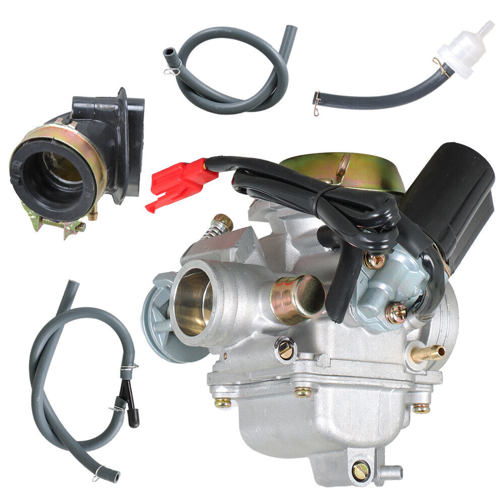Carburettor & Intake Manifold Sleeve Fit For Yerf Dog Spiderbox 150cc GX150 Kart