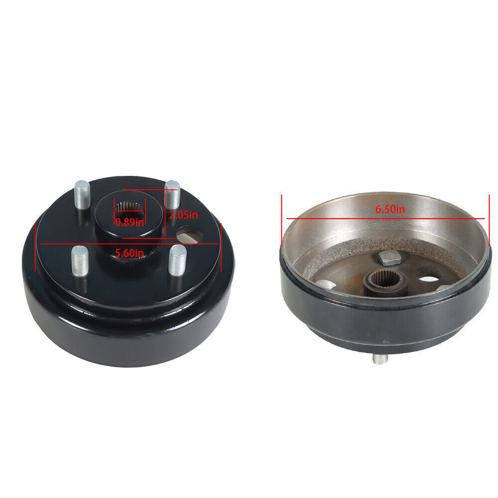 4 Cycle Gas Golf Cart Brake Hub Drum Assembly 21807G1 FOR EZGO TXT  RXV 1991+