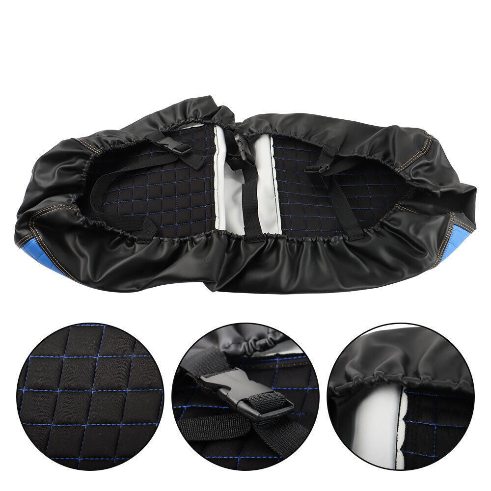 Blue Color Front And Rear Seat Covers Fits For Club Car DS Golf Carts 2000.5-Up