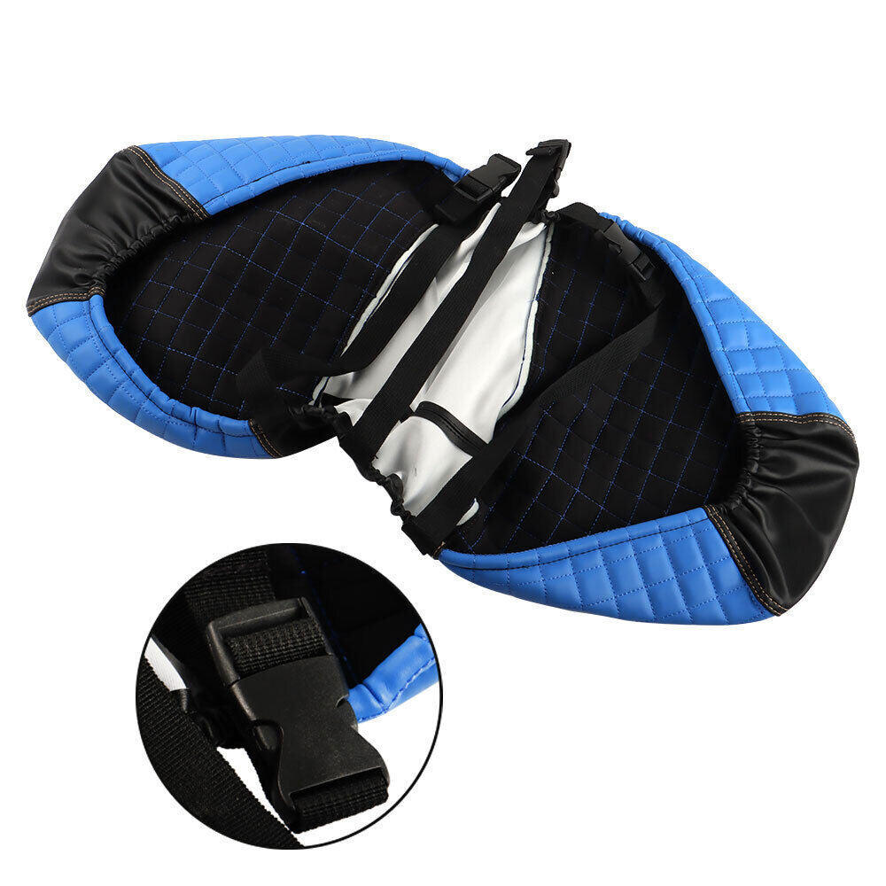 Blue Color Front And Rear Seat Covers Fits For Club Car DS Golf Carts 2000.5-Up
