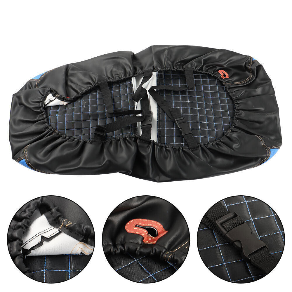 Blue Color Front And Rear Seat Covers Fits For Club Car DS Golf Carts 2000.5-Up
