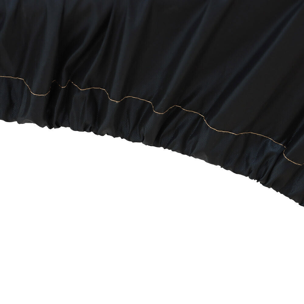 Boat Cover V-Hull Runabouts Waterproof Heavy Duty 11-13ft 420D Black