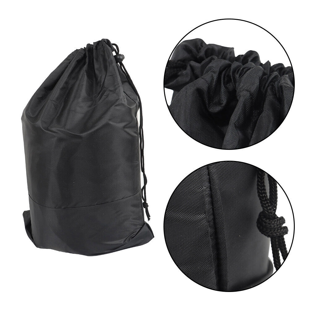 Boat Cover V-Hull Runabouts Waterproof Heavy Duty 11-13ft 420D Black