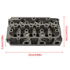 D782 Full Cylinder Head Assy W/ Valves & Full Gasket Kit For Kubota D782 Engine