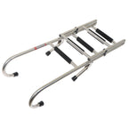 Stainless Steel Folding Ladder Telescoping 400 lb. Limit 2 Step+3 Step