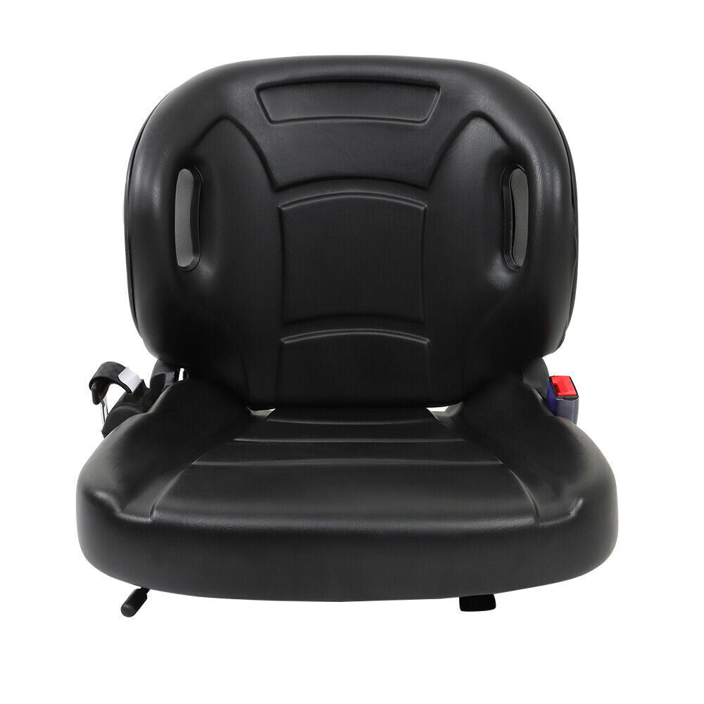 FOR TOYOTA FORKLIFT SEAT WITH SEATBELT & SWITCH w/ Adjustable Backrest