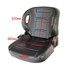 FOR TOYOTA FORKLIFT SEAT WITH SEATBELT & SWITCH w/ Adjustable Backrest