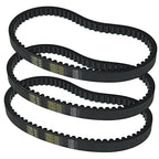 3PCS 30 Series Go Kart Drive 725 Belt Replaces Torque Converter Set Assymetrical