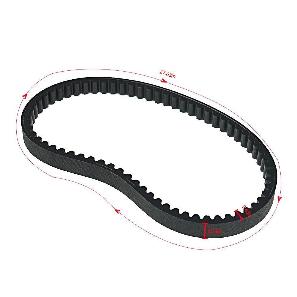 3PCS 30 Series Go Kart Drive 725 Belt Replaces Torque Converter Set Assymetrical