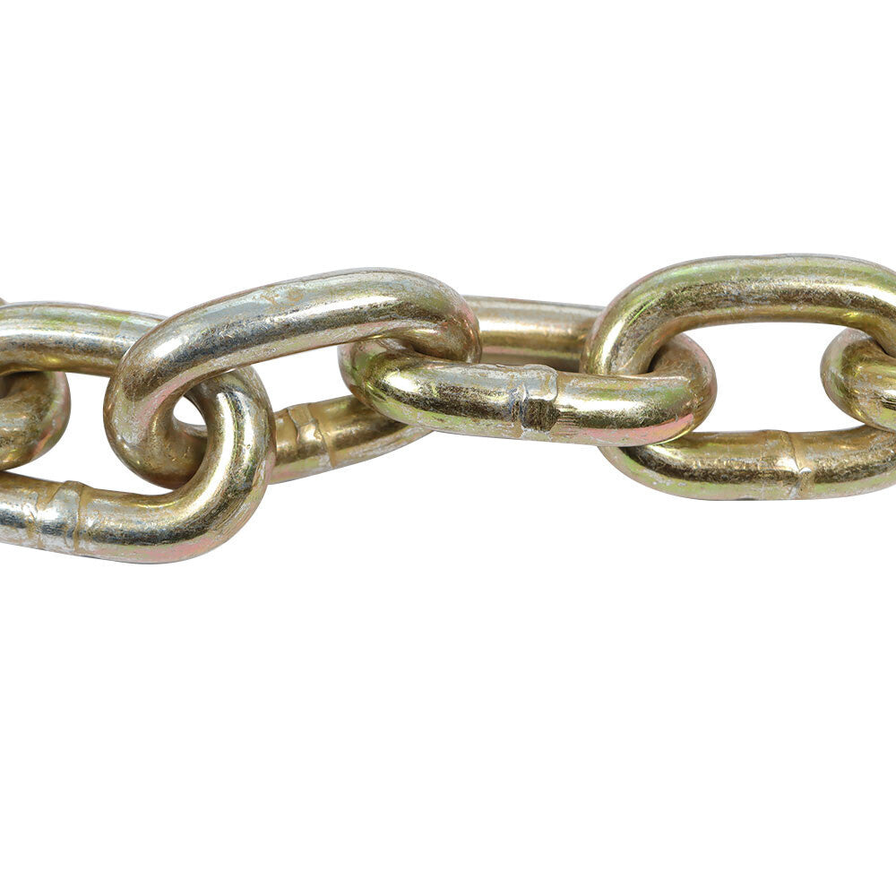 US 2 Pack 3/8" 20' G70 Tow Chain Tie Down Binder With Grade 70 Hooks