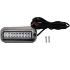 For 3.5" Marine/Boat 27 Blue LED 50W Underwater Pontoon Boat Transom Lights