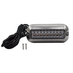 For 3.5" Marine/Boat 27 Blue LED 50W Underwater Pontoon Boat Transom Lights