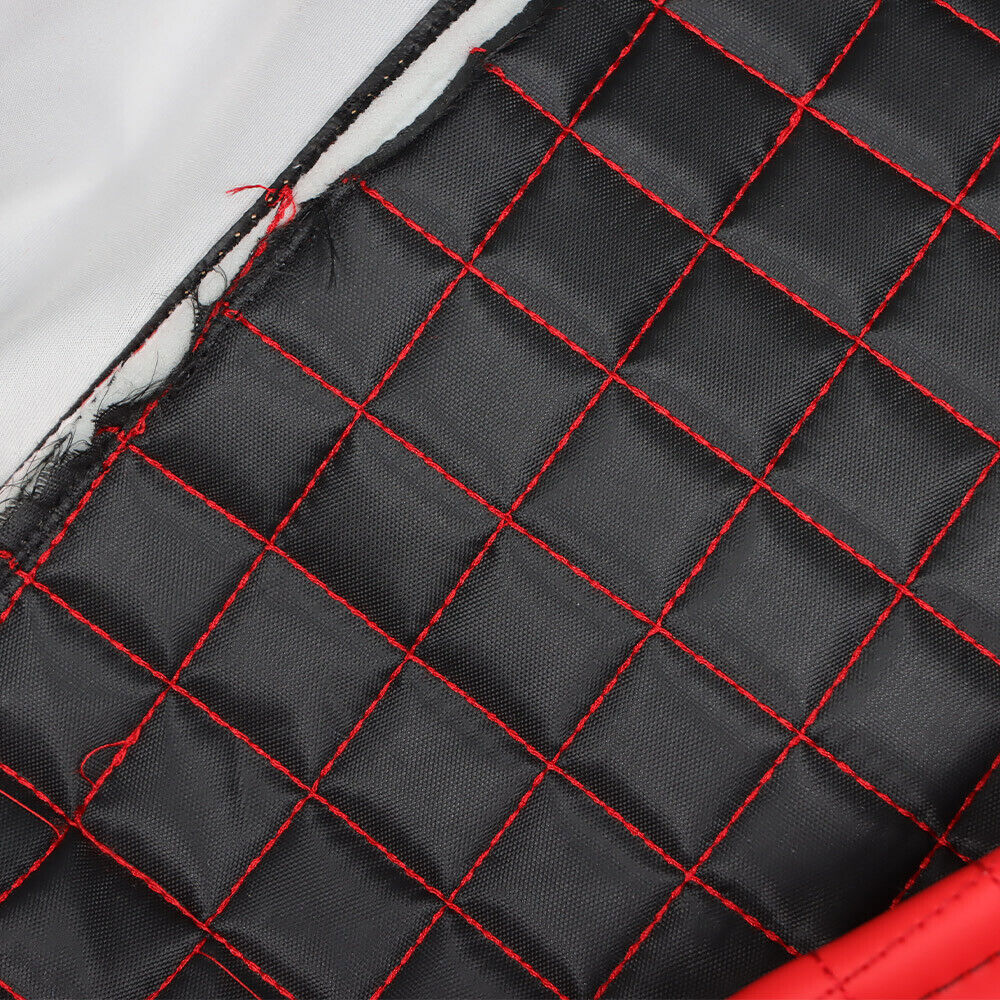Golf Carts Seat Covers Red Color Front & Rear For E-Z-GO Medalist TXT 1994-2013