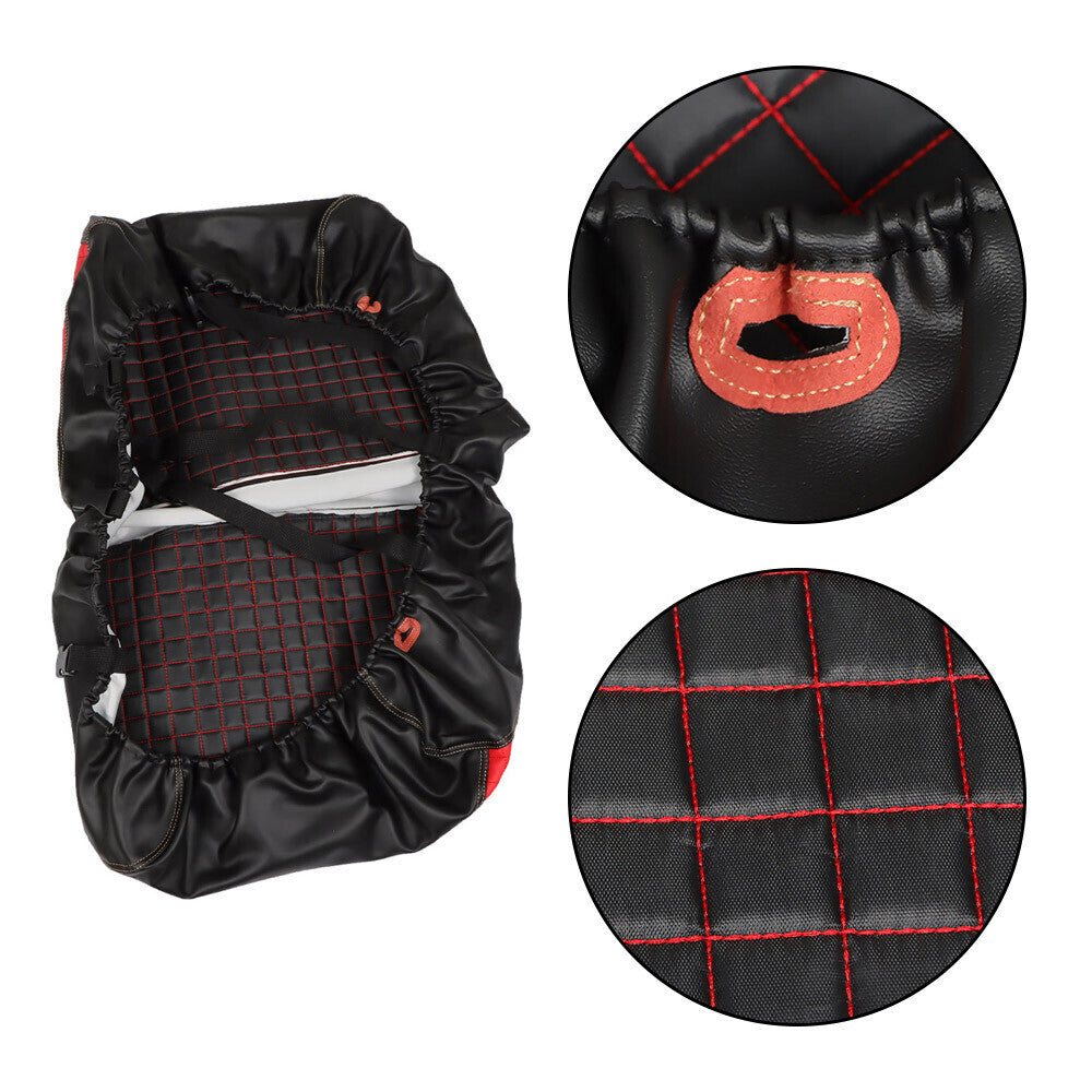 Golf Carts Seat Covers Red Color Front & Rear For E-Z-GO Medalist TXT 1994-2013