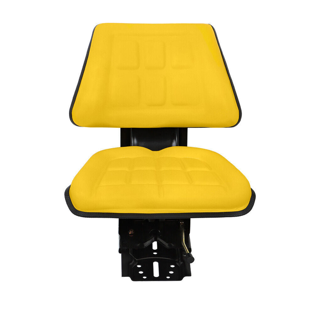 Yellow Tractor Suspension Seat For John Deere 1020 1530 2020 2030 5200 5400 6110