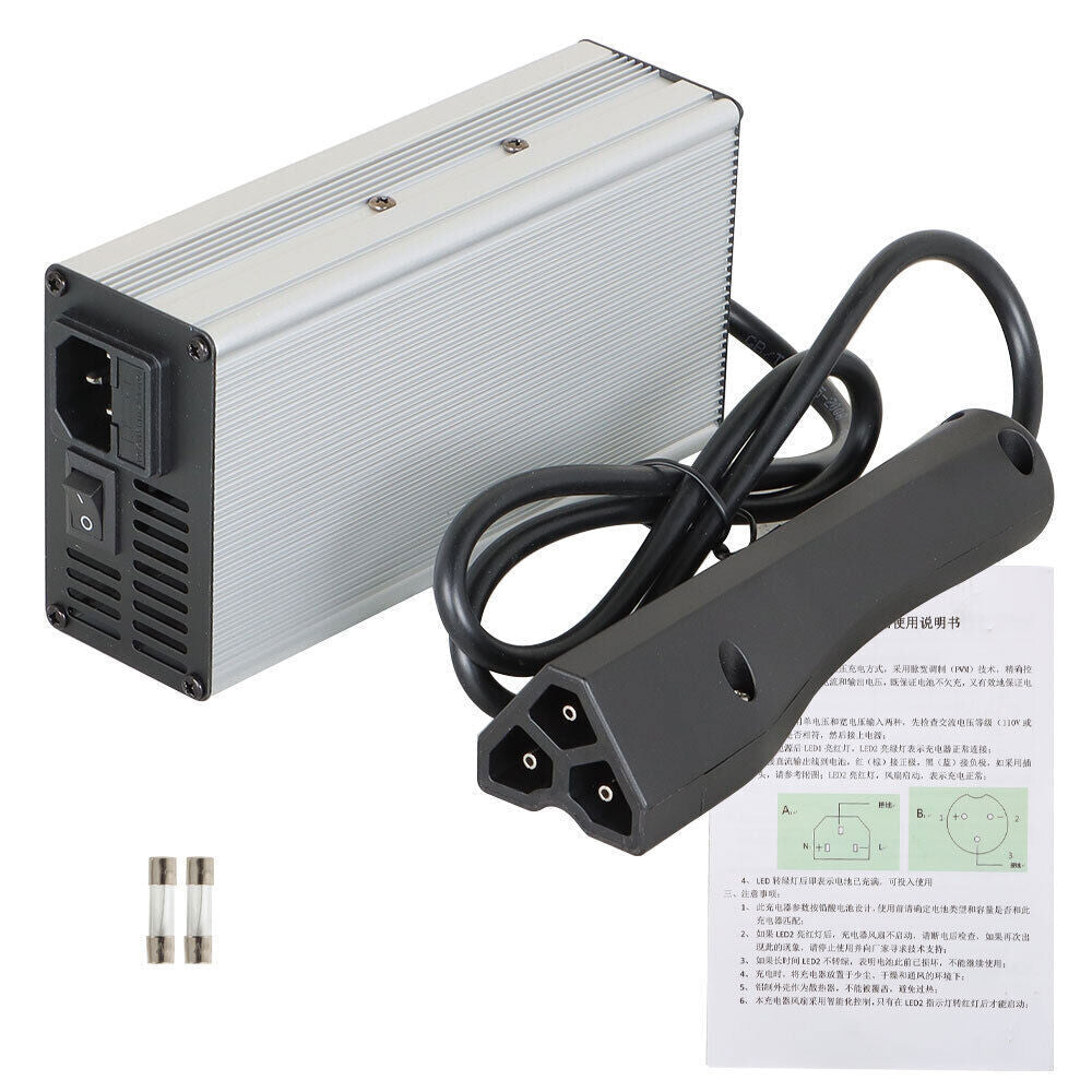 48 Volt 5Amp Golf Cart Battery Charger For EZGo RXV Models -RXV style Plug