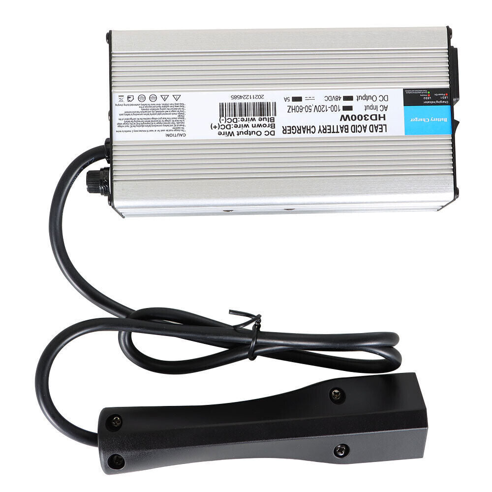48 Volt 5Amp Golf Cart Battery Charger For EZGo RXV Models -RXV style Plug