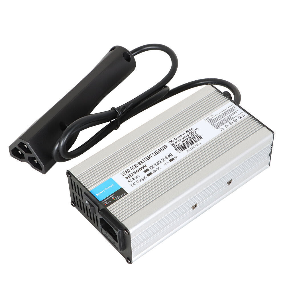 48 Volt 5Amp Golf Cart Battery Charger For EZGo RXV Models -RXV style Plug