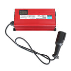 48v 10A Round 3 Pin Plug Battery Charger with OBC bypass For Club Car Golf Cart