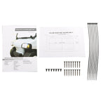 LED Headlight + Tail Light Kit Set For Club Car DS Carts 1993-UP Golf Cart