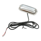 2 × 27 LED Marine Light Boat Lights Blue Stainless Steel Yacht Underwater Lamp