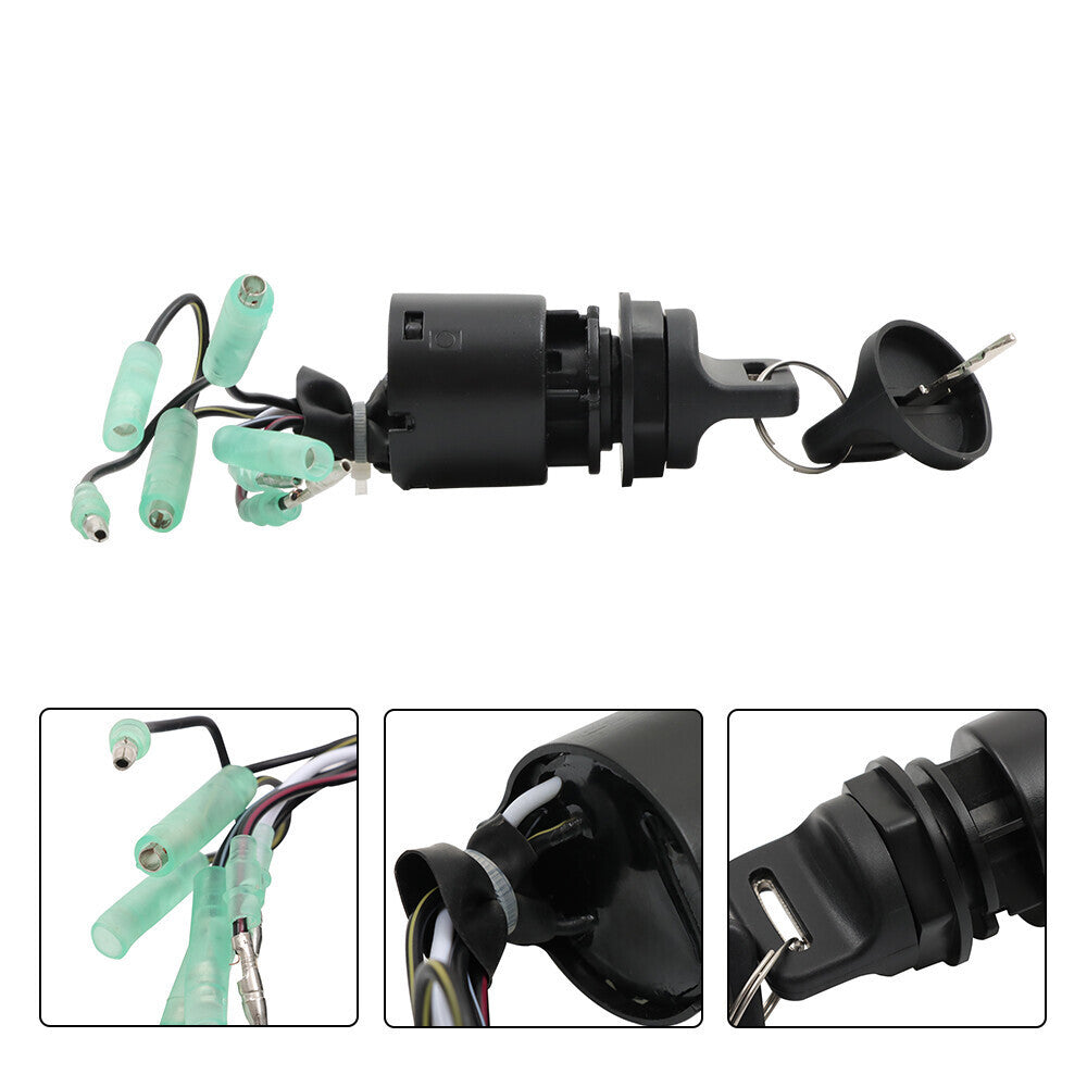 For Honda BF115 BF135 BF150 BF175 35100-ZV5-013 Outboard Ignition Switch & Key