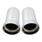 Lug Nut Covers 33mm Push-On Tube Top Hat Plastic 3 3/8" Set of 20