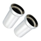 Lug Nut Covers 33mm Push-On Tube Top Hat Plastic 3 3/8" Set of 20