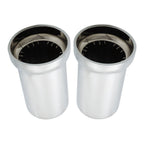 Lug Nut Covers 33mm Push-On Tube Top Hat Plastic 3 3/8" Set of 20