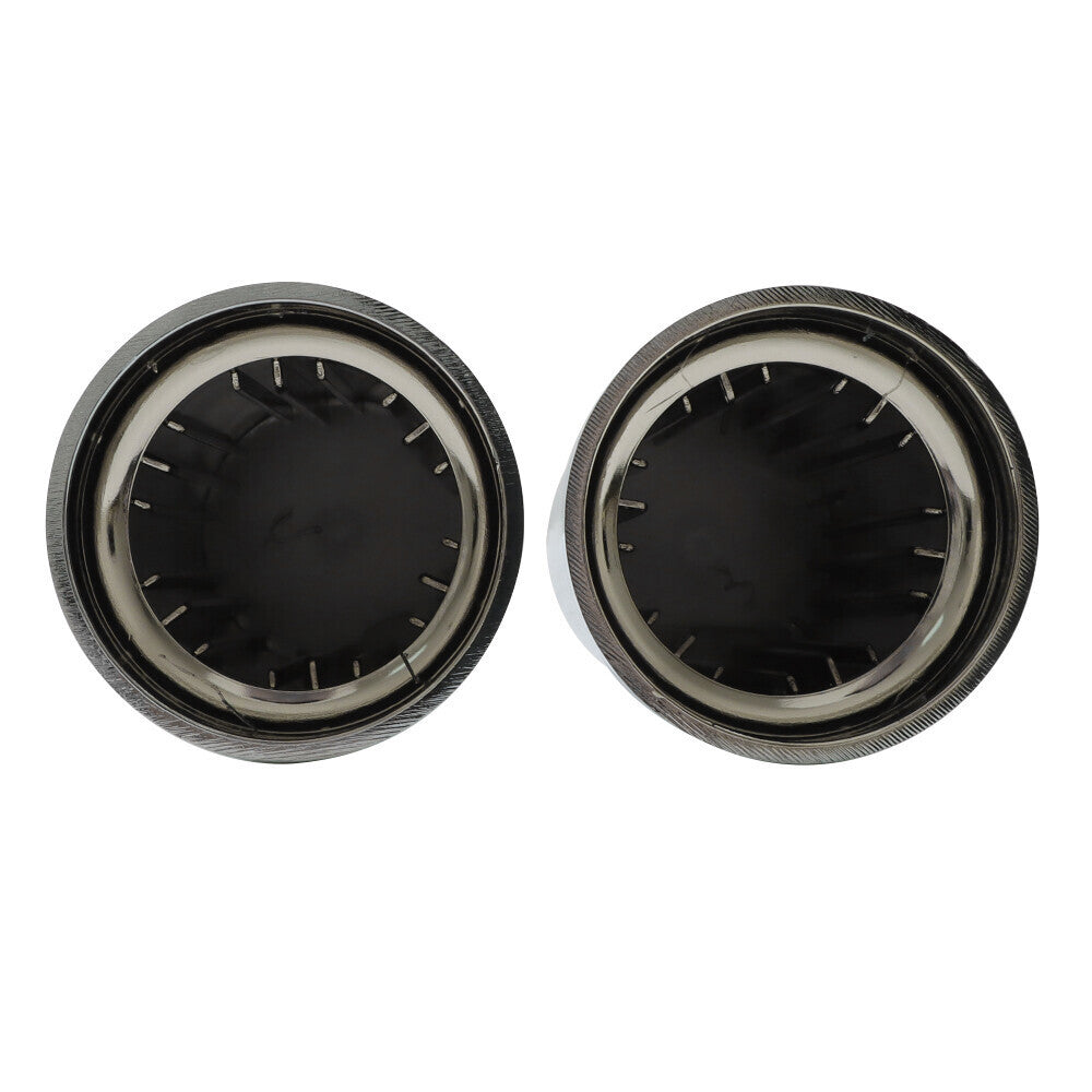 Lug Nut Covers 33mm Push-On Tube Top Hat Plastic 3 3/8" Set of 20