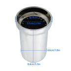 Lug Nut Covers 33mm Push-On Tube Top Hat Plastic 3 3/8" Set of 20