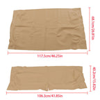 Tan Color Front Seat Covers Fits For E-Z-GO TXT 1995-2013 Golf Carts #71602-G04