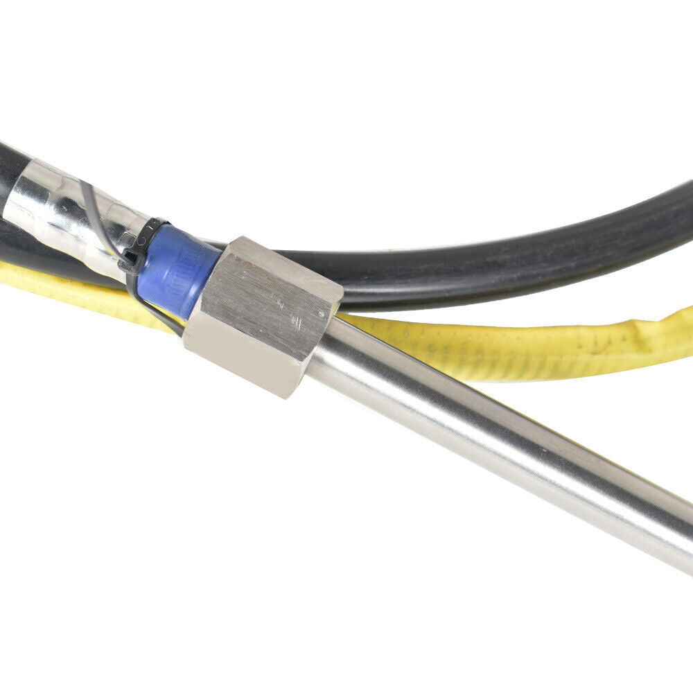 For Marine Engine Turbine Steering System 10FT SS13710 Boat Cable With Wheel New