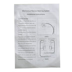 For Marine Engine Turbine Steering System 10FT SS13710 Boat Cable With Wheel New