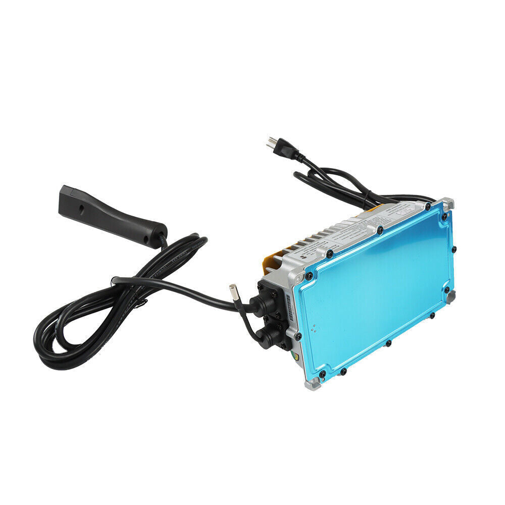 3-Pin Triangular Plug 48V 17A For E-Z-GO TXT/RXV Golf Carts Battery Charger