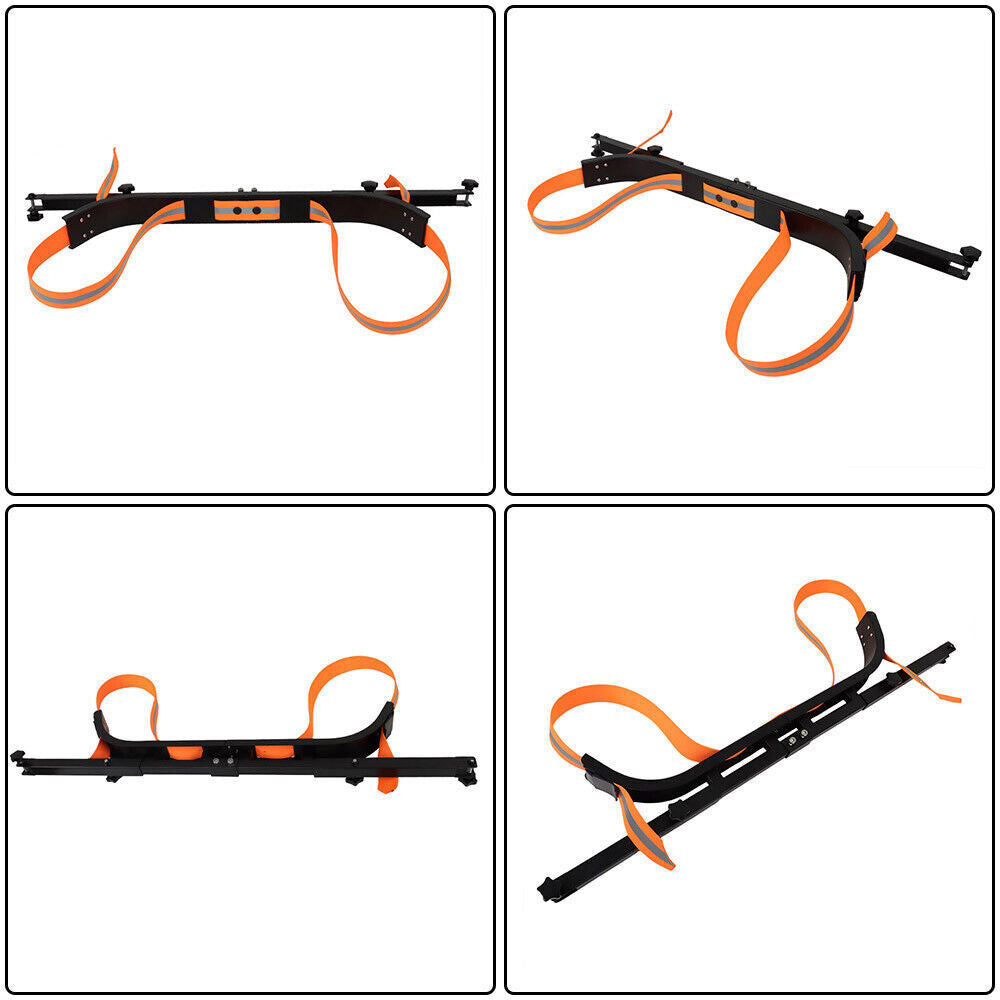 Golf Cart Orange&Black Universal Rear Seat Bag Holder For EZGo/ Club Car/Yamaha