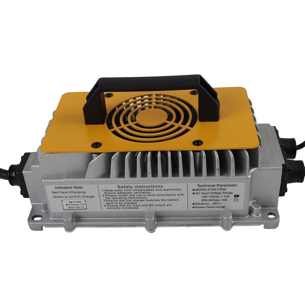 1996-2009 18 AMP 36 Volt Golf Carts Battery Charger For E-Z-GO TXT D-Style Plug