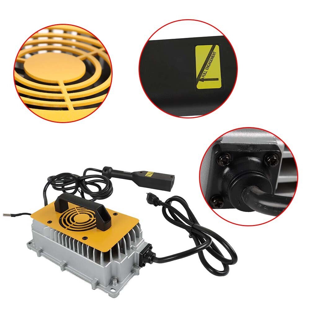1996-2009 18 AMP 36 Volt Golf Carts Battery Charger For E-Z-GO TXT D-Style Plug