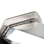 30" Stainless Steel Straight Mud Flap Hanger 2 1/2" Bolt Semi Truck Tapered