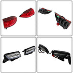 2018- Up Golf Carts For Club Car Tempo LED Headlight + Tail Light Kit