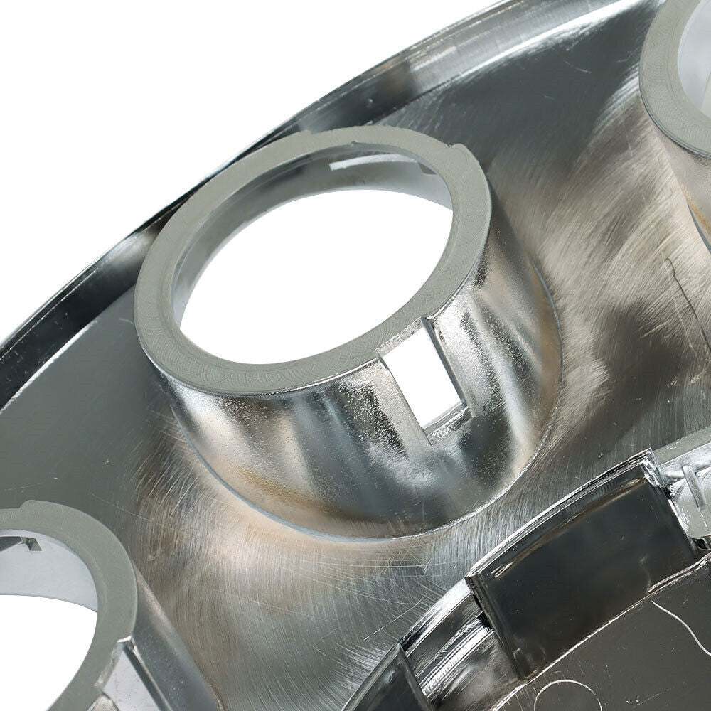 ABS Chrome Front Axle Cover 33mm Thread-on Nut Covers For Semi Truck Spiked