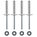Hood Strap Panel Latch Kit Four Straps Fit For SKI DOO REV MXZ GSX GTX