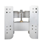High Strength Polished Aluminum Jack Plate JPL4500 Adjustable 6" Outboard Boat