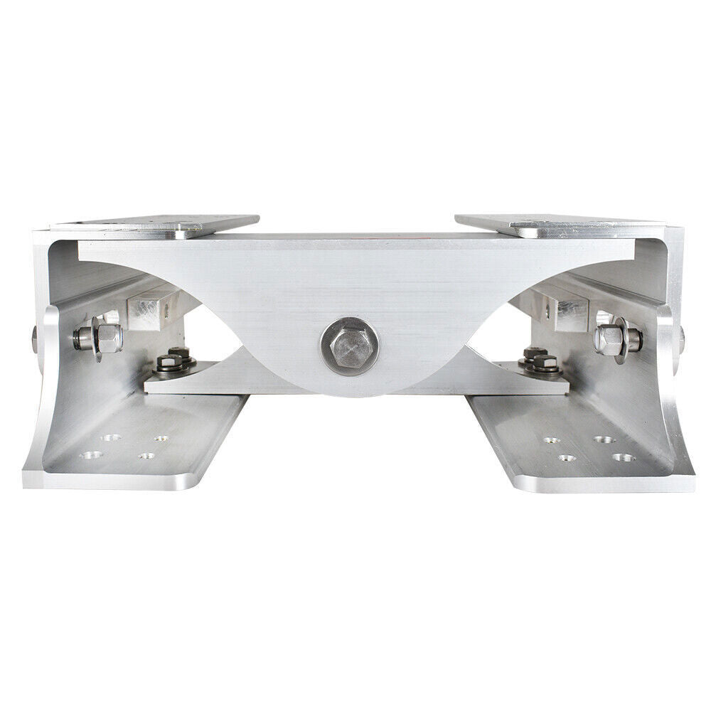 High Strength Polished Aluminum Jack Plate JPL4500 Adjustable 6" Outboard Boat