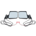Golf Cart Side Mirrors W/ Led Arrow Turn Signal For EZGO Club Car YAMAHA